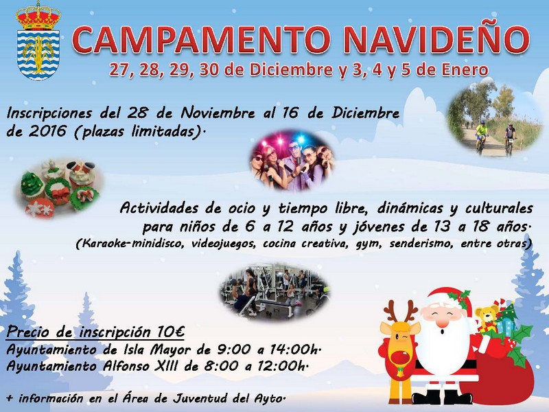 Campamento navideño