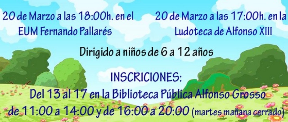 Cartel taller de la primavera